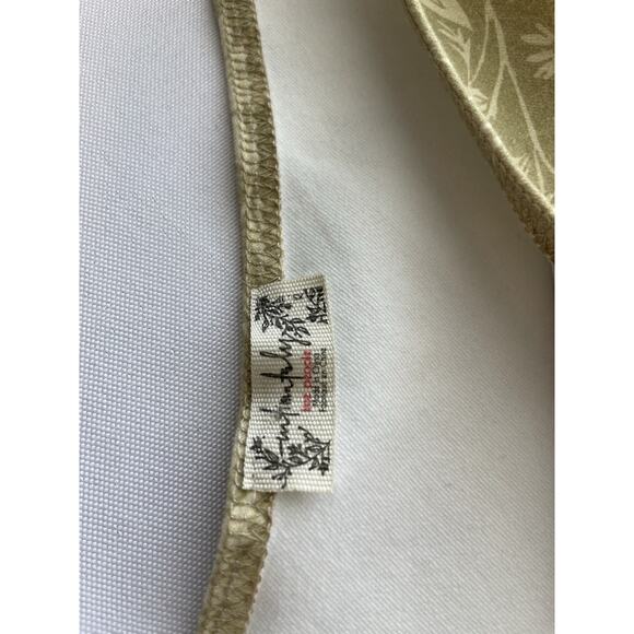 Free People Something Bout You Floral Print Bodysuit In Pale Yellow Tan Size XS - Picture 8 of 14